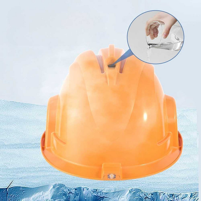 프롬윤슬 안전모선풍기 현장 공사장 여름용 선풍기, 20. 레드 에어컨 블루투스 12000mAh, 1개