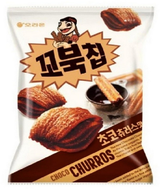 오리온 꼬북칩 초코츄러스맛 120g x 14개 x 1박스