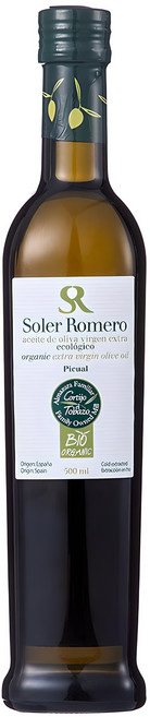 솔레르로메로 유기농 엑스트라버진 올리브오일, 500ml, 1개