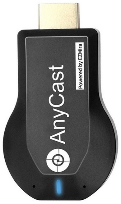 1080P 무선 M2 Plus TV 스틱 Wifi 디스플레이 수신기 Anycast DLNA Miracast Airplay 미러 화면 Android TV 동글, 검은색, 1개