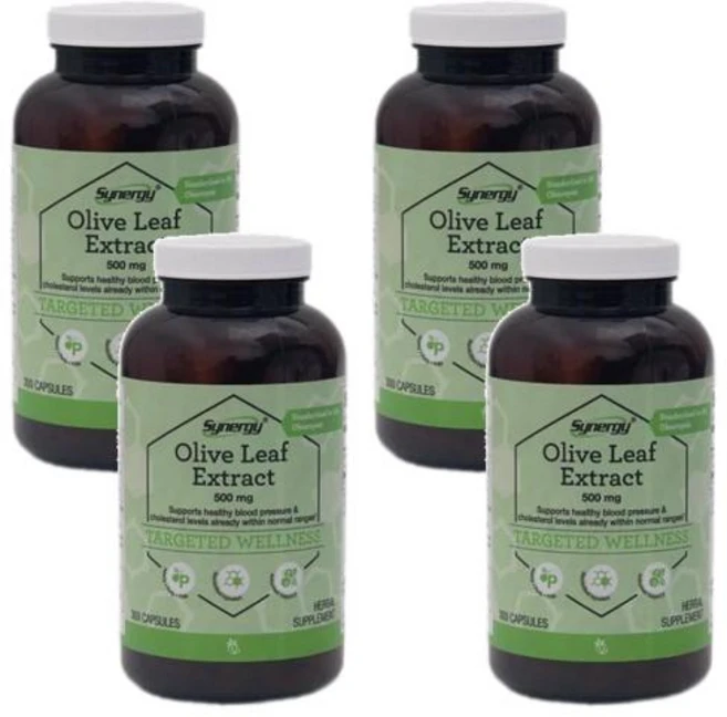 비타코스트 시너지 올리브잎 추출물 표준화 500mg 캡슐 300정, 4개 - 쿠팡