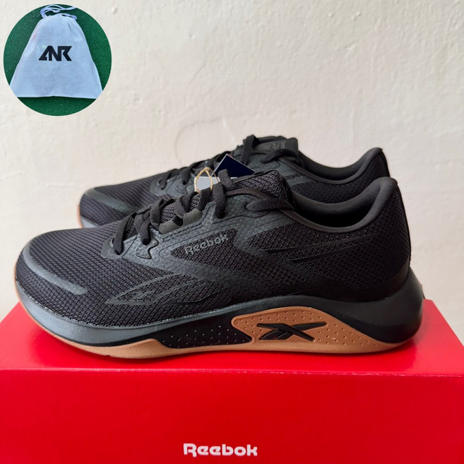 리복 나노 플렉스3.0 크로스핏화 운동화 신발 블랙브라운 에이엔알ANR 파우치증정 RN160126