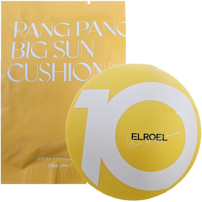 엘로엘 선쿠션 S10 2026년 팡팡 빅선쿠션 시즌10 본품 리필 구성, 1개, 50g