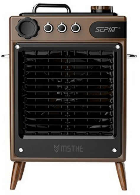 캠핑용 에어컨 캠핑 실외기없는 미니 이동형 작은방 휴대용 차박 클래식 소형, 브라운 콘센트형