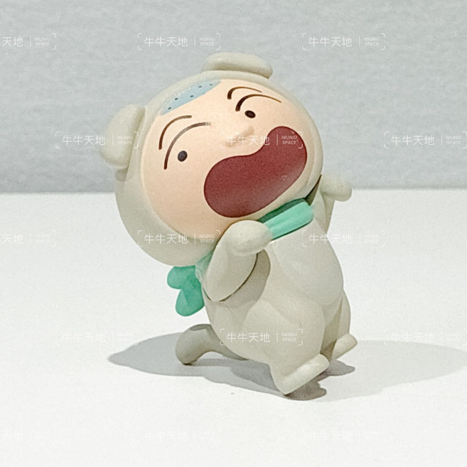 蠟筆小新 正版現貨 貓咪裝扮公仔 扭蛋 轉蛋 公仔 玩具, 1個, 正男