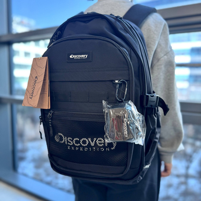 디스커버리 백팩 라이크 에어 퀀텀 중학생 고등학생 대학생 직장인 책가방 (28L)