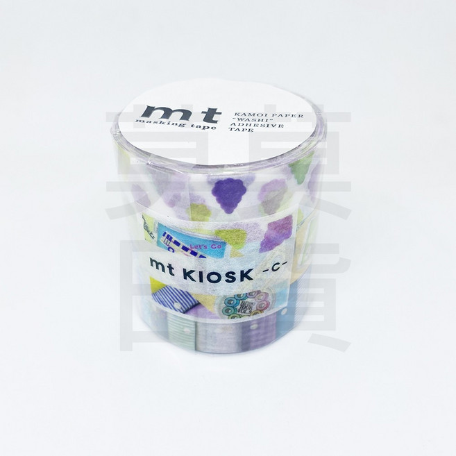 mt mt kiosk 2020 限定款 和紙膠帶 C組, 1個