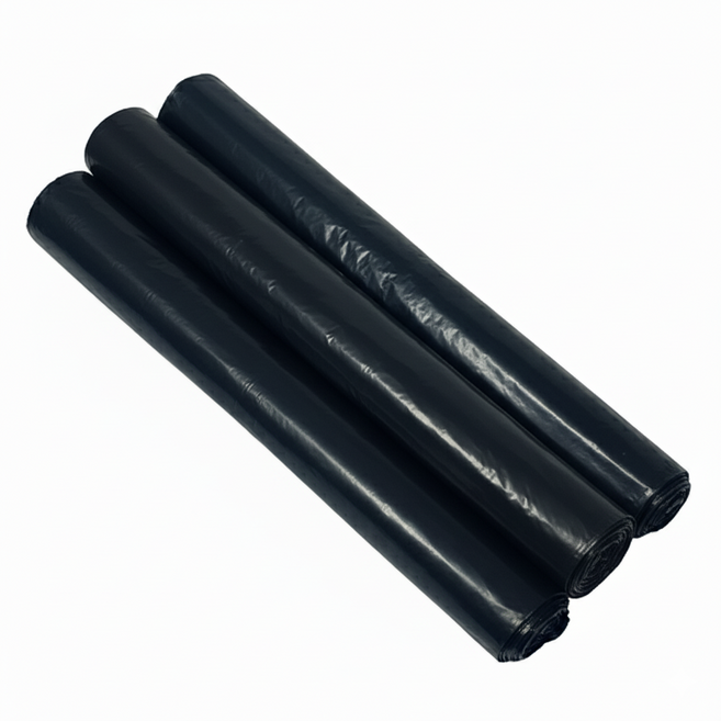 이쁜이봉투 재활용 쓰레기 봉투 검정, 50L, 500개