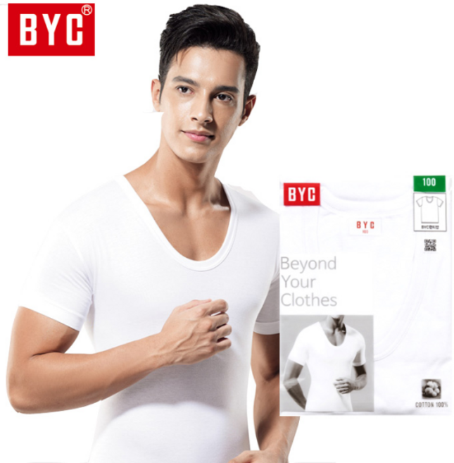 BYC BYC 남성 순면 반팔 런닝(DOLC1903)