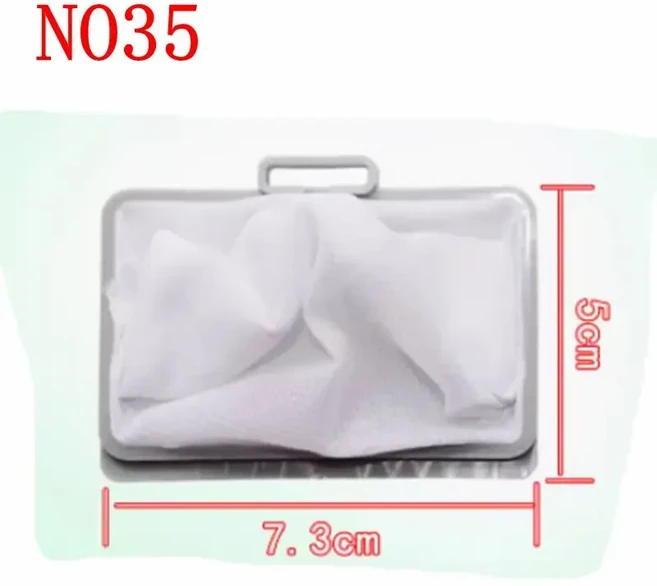 Midea 세탁 세탁기 헤어 캐처 메쉬 가방에 대 한 1Pcs 세탁기 린트 필터 메쉬