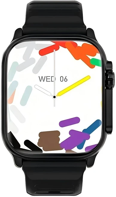 오리지널 T800 울트라 스마트워치 2025 49mm 남녀공용 블루투스 통화 BT 음악 스포츠 무선 충전 스마트워치, 03 Black