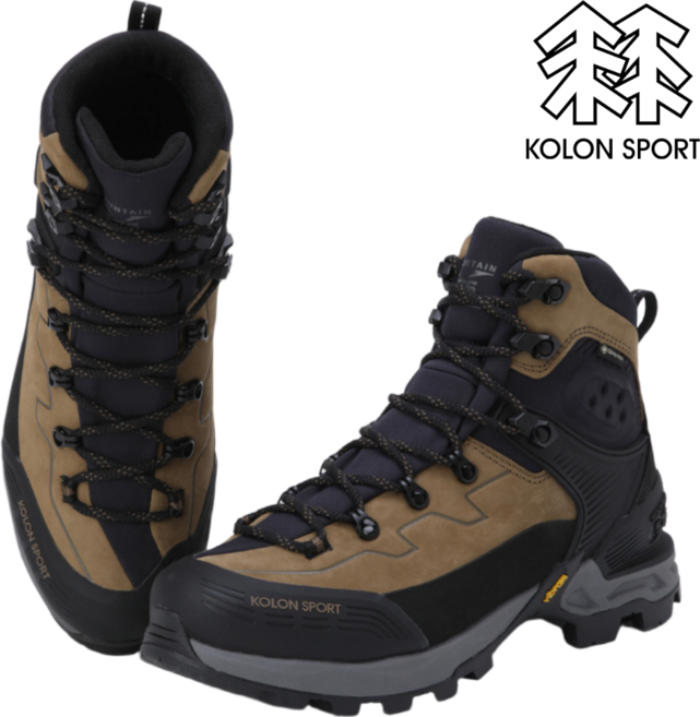 [백화점발송]코오롱스포츠 남성 등산화 고어텍스 프리미엄 경량 트레킹 중장거리 신발