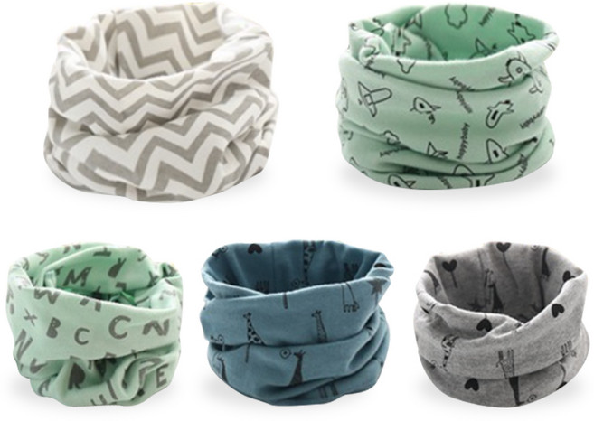 리플러스 가을 겨울 목토시 아동 넥워머 5개 세트