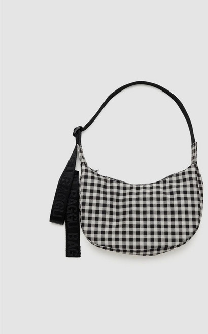 BAGGU 라지 나일론 크로스백 씨위드 크레센트 가방 바쿠 Bay