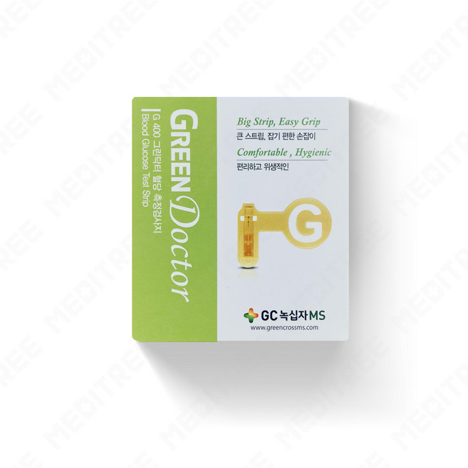 GC녹십자MS 그린닥터 혈당검사지, 1개, 50개입