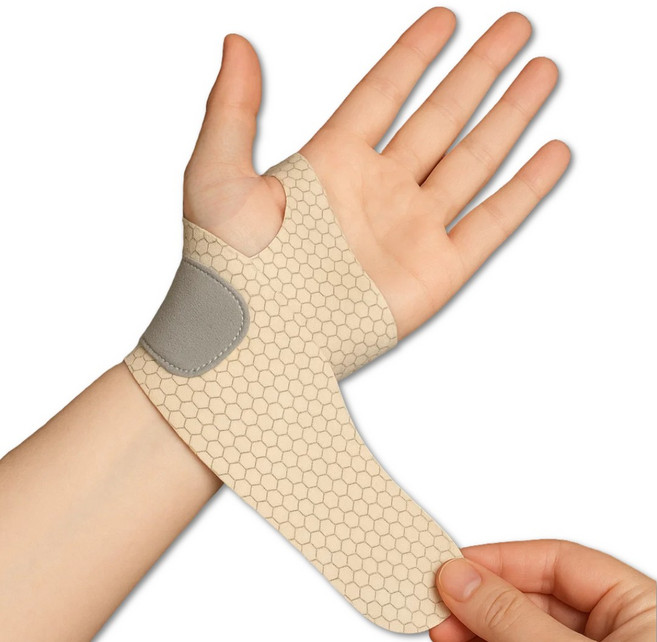 에이트몰 통풍설계 손목보호대, 블랙, 2개