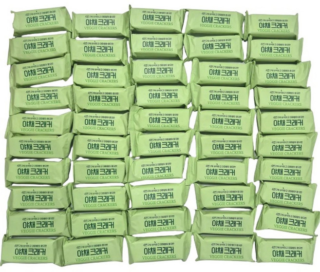 홈플러스 대파맛 야채크래커 대용량 50개(개별포장), 50개, 1g