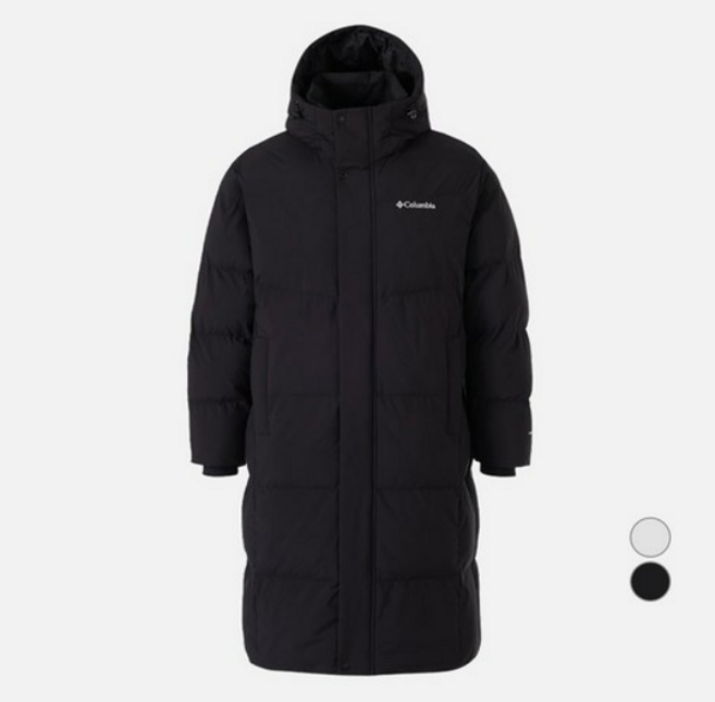 컬럼비아 남녀공용 베이직 옴니히트 롱패딩 C64-YUD311