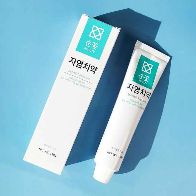 순꽃 자염치약 150g 함초치약 치주질환예방, 2개