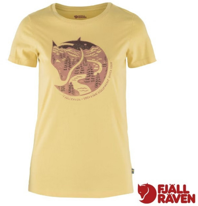 Fjällräven Arctic Fox T-shirt W 女款圓領短袖棉質T恤