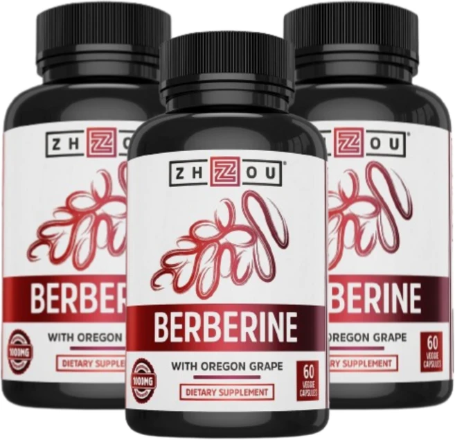 Zhou Nutrition 베르베린 함유 오리건 포도 1 000mg 베지 캡슐 60정(캡슐 1정당 500mg) 3 SET - 쿠팡