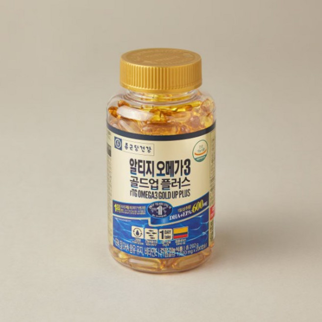 종근당 오메가3 골드업 플러스 1000mg x 200입, 1개, 200정