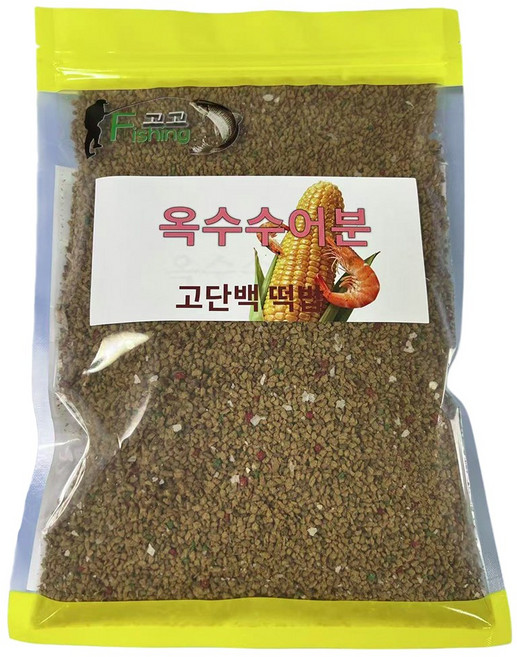 Fishing고고 붕어/잉어/향어 떡밥 옥수수 어분, 1개, 500g