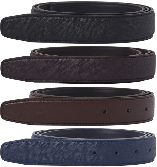 교체용 벨트띠 소가죽 정장 벨트 남자 허리띠 자동 수동 29mm