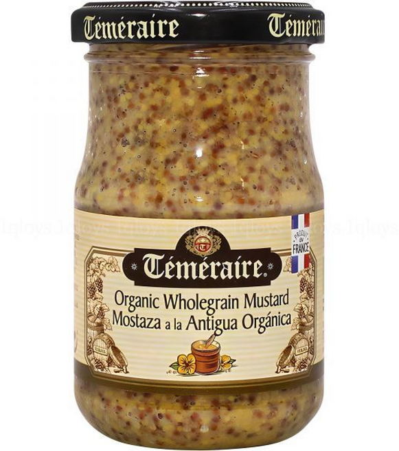 테메레르 유기농 홀그레인 머스타드, 1개, 200g