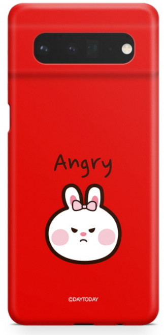 데이투데이 픽셀6프로 케이스 래빗이모티콘 하드