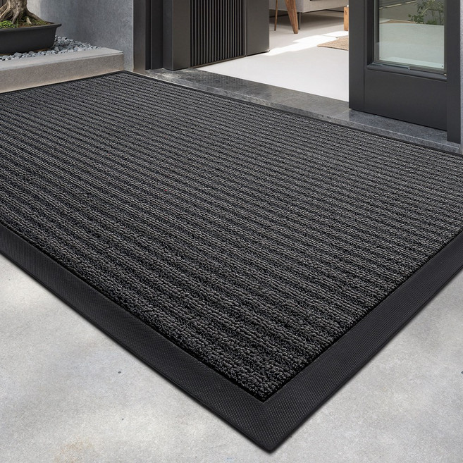 DEXI 1개 현관매트 바닥 출입구 발판 매트 웰컴 현관 미끄럼방지 현관 발매트 패턴 베란다 신발장, B