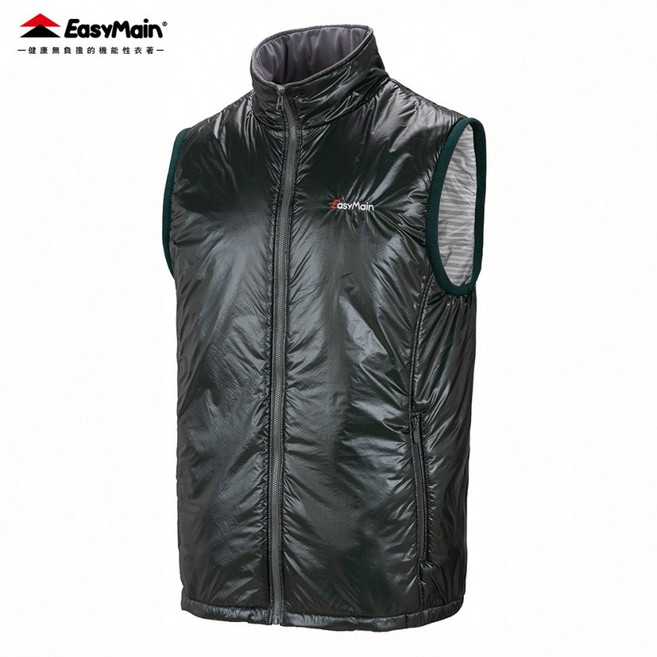 EasyMain 衣力美 超輕防風保暖雙層背心 Polartec Power Fill VE24081