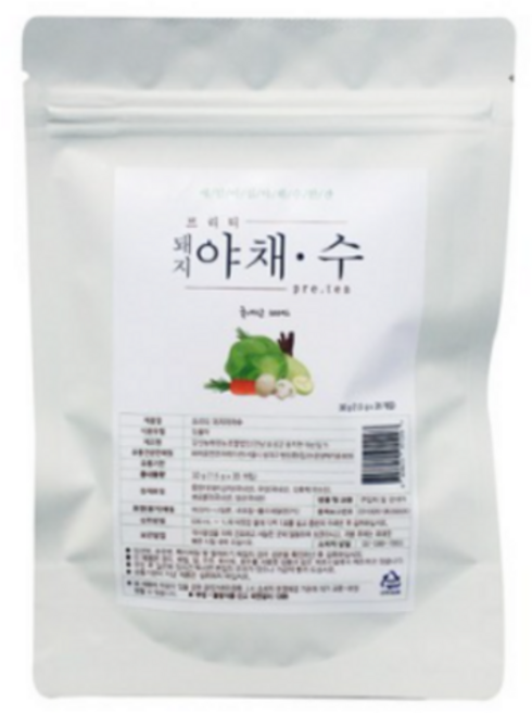 프리티 돼지야채수 티백, 1.5g, 20개입, 1개
