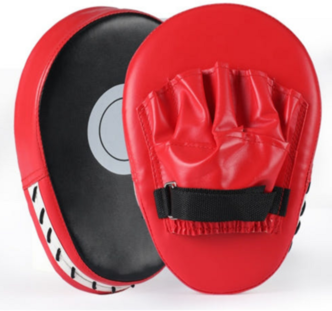 고급형 스파링미트 타격 복싱 권투 스파링연습 주짓수 무에타이 킥복싱 미트, 레드(1개) 한쪽, 1개