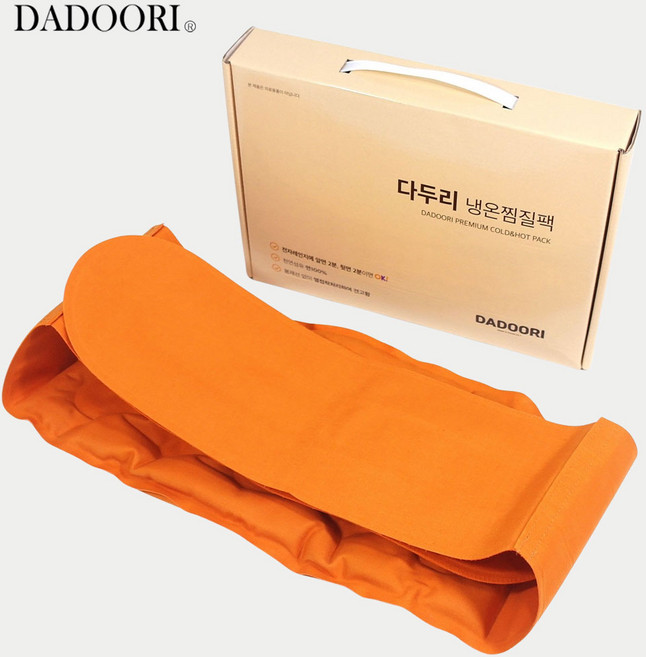 다두리 허리 황토 냉온 찜질팩, 1개