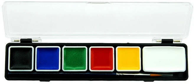 J.X Professional 오일베이스 유성 컬러 페인팅 물감 6종 미니팔레트 2.5g - 1, 1개 - 쿠팡