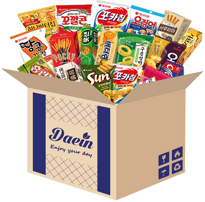 과자 랜덤박스 럭키박스 30P 중형이상봉지과자사용 최신제조일제품 선물용박스사용 과자랜덤박스 과자럭키박스 과자선물세트 과자세트 어린이날 크리스마스, 3호(30)개, 1박스