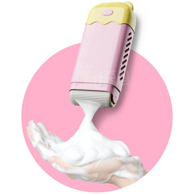 빨래비누 거품기 손빨래 알뜰 비누 롤링 케이스 홀더 BR, 1개, 핑크