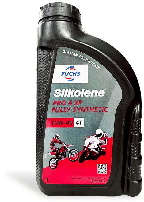 FUCHS Silkolene PRO 4 XP 全合成機油 10W-40 4T, 1個