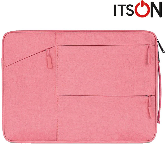 잇츠온 스크래치방지 노트북 파우치 테블릿pc 케이스 커버, 1개, 핑크