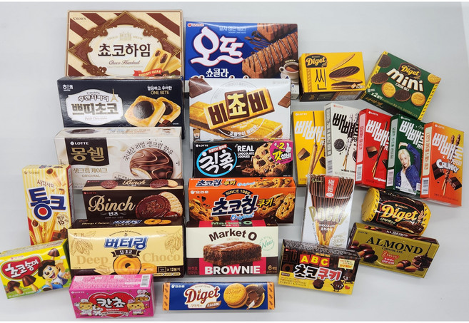 초코 곽과자 세트 어린이 어른 선물 회사 사무실 탕비실 간식 초코세트, 1, 초코하임, 오포 콜라, 비초비, 베어링, 쿠티 쿠키, 죠 쿠키, 허T, 쿠T,100 100