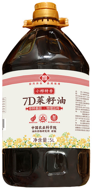 샹예오일팜 냉압착 유채씨유, 1개, 5L
