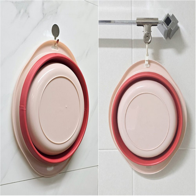 루나조이 접이식 바스켓 소형 환자용세수대야