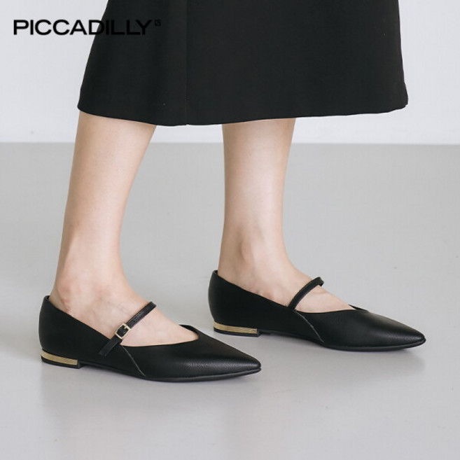 [피카딜리] [PICCADILLY] 274101-24 메리제인 플랫슈즈_블랙(1.5cm)