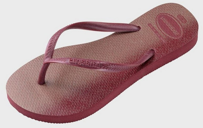 하바이아나스 HAVAIANAS 슬림 글로스 플립플랍 AMARANTH