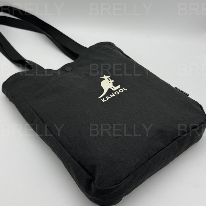 캉골 시즌신상 에센션 스몰 심플 경량 에코백 내부 포켓 가방 (차콜)