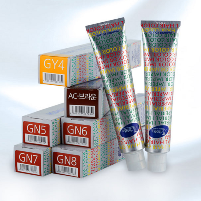 파이모아 임페리얼 헤어컬러 염색약 90g+산화제, GN-6, 1개