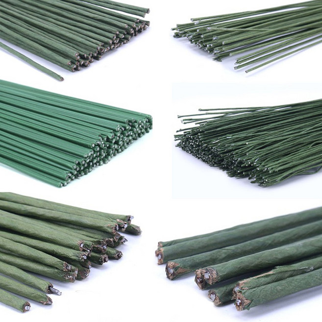 꽃 철사 11종 조화 종이 테이프 철사 원예 공예 용품 꽃꽂이 만들기, SF014.선택 9 - 꽃철사 22호, 1개