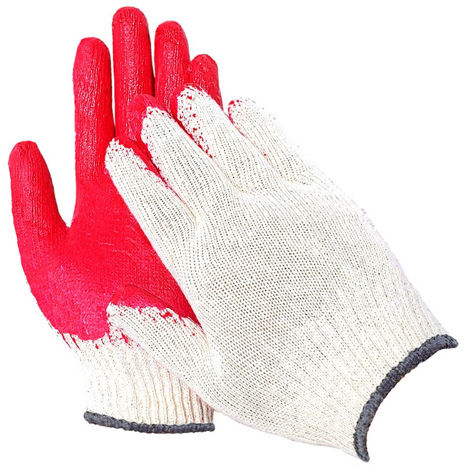 DK DK반코팅장갑 적색 고급코팅장갑 100켤레묶음, 레드, 100개