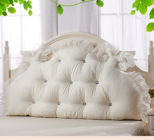 SKANDSALO 침대헤드 쿠션 엘레강스 공주스타일쿠션 등받이쿠션 커버분리 대쿠션